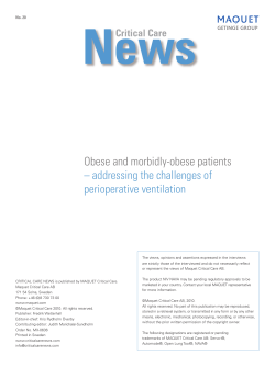 Obese and morbidly-obese patients