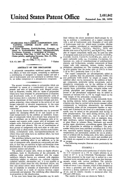 Stabilized polyamide composition containing copper salts and metal