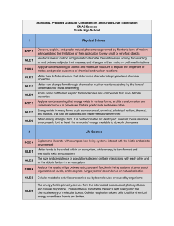 CMAS - High School Science