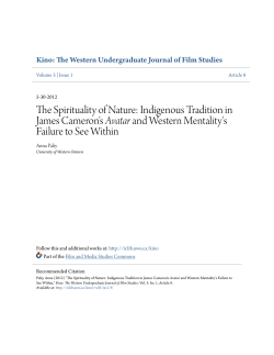 The Spirituality of Nature: Indigenous Tradition in James Cameron`s