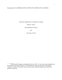 Ethan Frome - Success For All Foundation