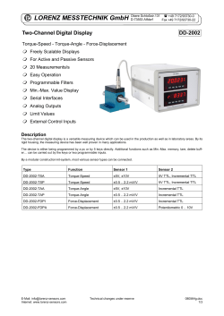 LORENZ MESSTECHNIK GmbH