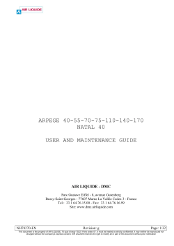arpege 40-55-70-75-110-140-170 natal 40 user and