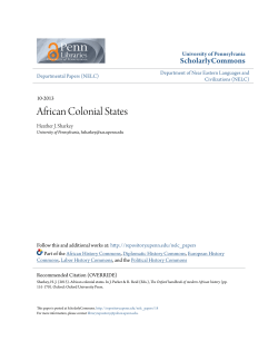 African Colonial States