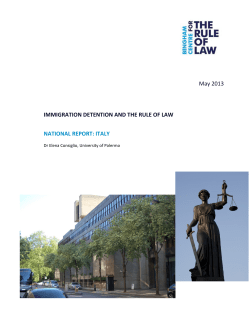 immigration detention and the rule of law