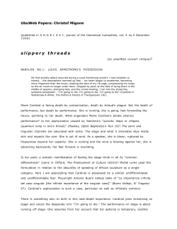 slippery threads - Seth Kim