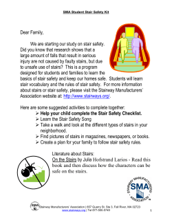 Elementary Student Materials - Stairway Manufacturers` Association