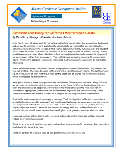 Master Gardener Newspaper Articles
