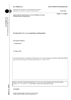 2011 OECD working paper