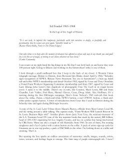 Ed Frankel 1965-1968