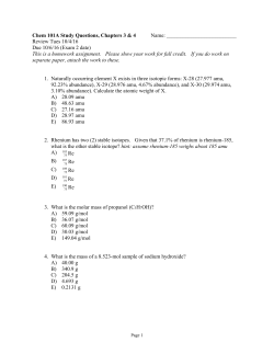 Study Questions 2 - Porterville College Home