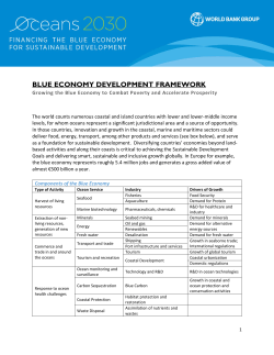blue economy development framework