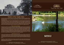 History of the Castle Oaks