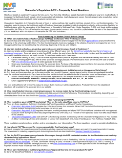 Chancellor`s Regulation A -812 Frequently Asked - opt