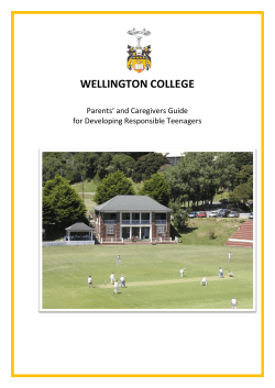 Chapter 6 - Wellington College