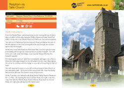 Walk 10 Reepham via Salle Church 3.7 miles