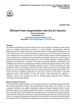 Efficient Power Augmentation with Dry Air Injection