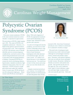 Polycystic Ovarian Syndrome (PCOS)
