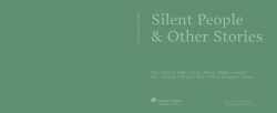 Silent People and Other Stories (2007)