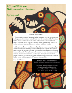 Native American Literature