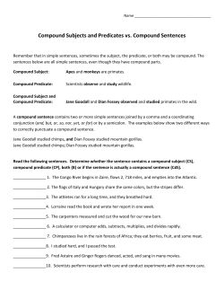 Compound Subjects and Predicates vs. Compound Sentences