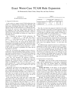Exact Worst-Case TCAM Rule Expansion