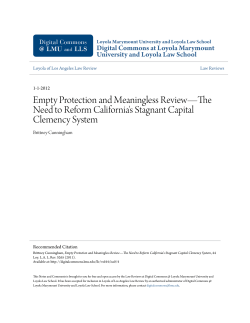Empty Protection and Meaningless Review&mdash;The Need to Reform