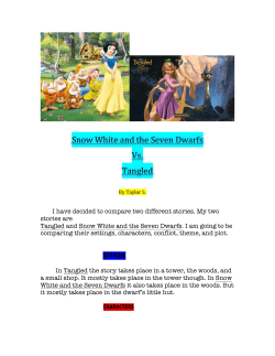 Snow White and the Seven Dwarfs Vs. Tangled