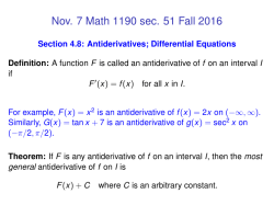 Nov 7 - Faculty Web Pages