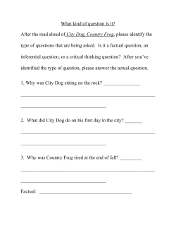 Power of Questioning