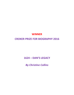 Dan`s Legacy - Society of Australian Genealogists