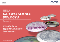 Community level systems
