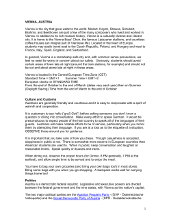 Program and Country Overview