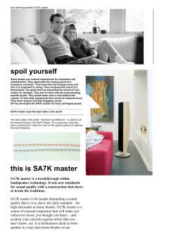 spoil yourself this is SA7K master