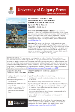 University of Calgary Press