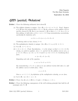 Solutions - The Ohio State University