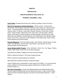 December - SEIU Local 721