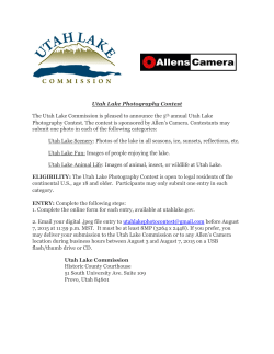 2015 Utah Lake Festival Photography Contest