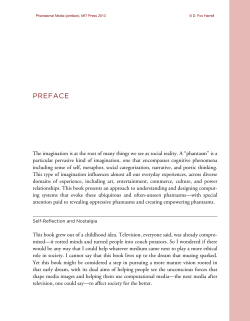 preface of my book Phantasmal Media