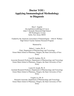 TEACHER GUIDE - The American Association of Immunologists
