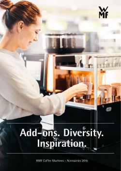 Add-ons. Diversity. Inspiration.