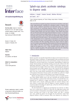 Print - Journal of The Royal Society Interface