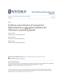Synthesis and evaluation of symmetrical biphenyltetrols as