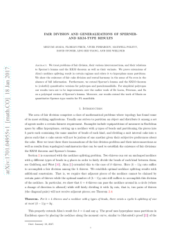 Fair division and generalizations of Sperner-and KKM