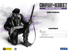 CONTENTS USER MANUAL