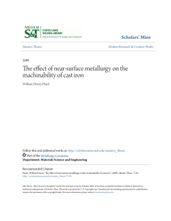 The effect of near-surface metallurgy on the