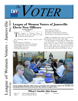 League of W omen V oters