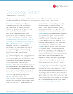 Scoopology System - Dr. Smoothie Brands