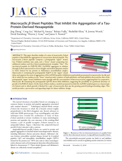 Macrocyclic - David Eisenberg`s Lab