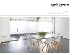 Sliding Door Systems - ABP